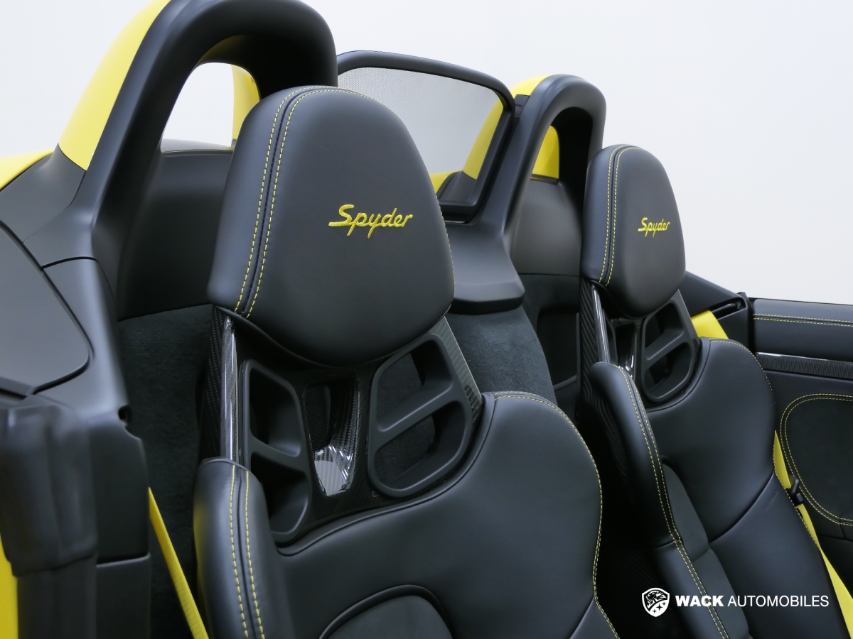 PORSCHE 718 SPYDER 718 SPYDER 4.0L 420 CV PDK