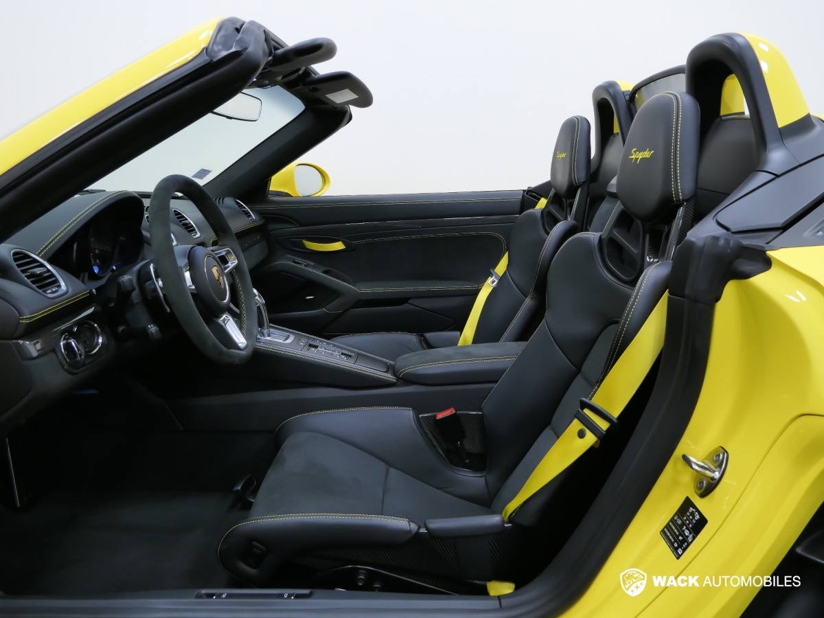 PORSCHE 718 SPYDER 718 SPYDER 4.0L 420 CV PDK