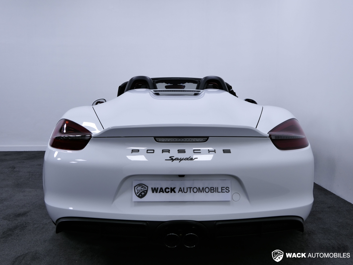 PORSCHE BOXSTER SPYDER BOXSTER 981 SPYDER 3.8L 375 CV 