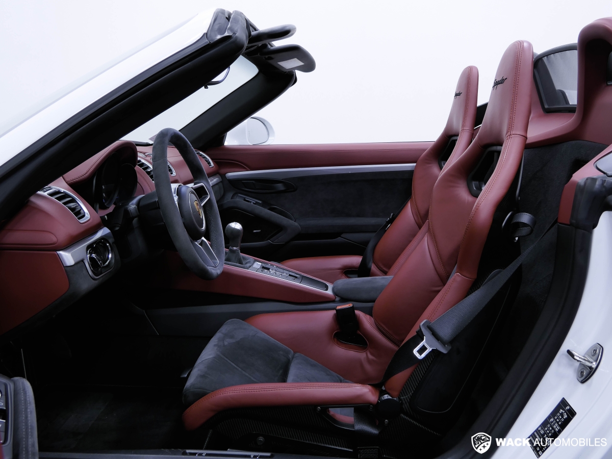 PORSCHE BOXSTER SPYDER BOXSTER 981 SPYDER 3.8L 375 CV 