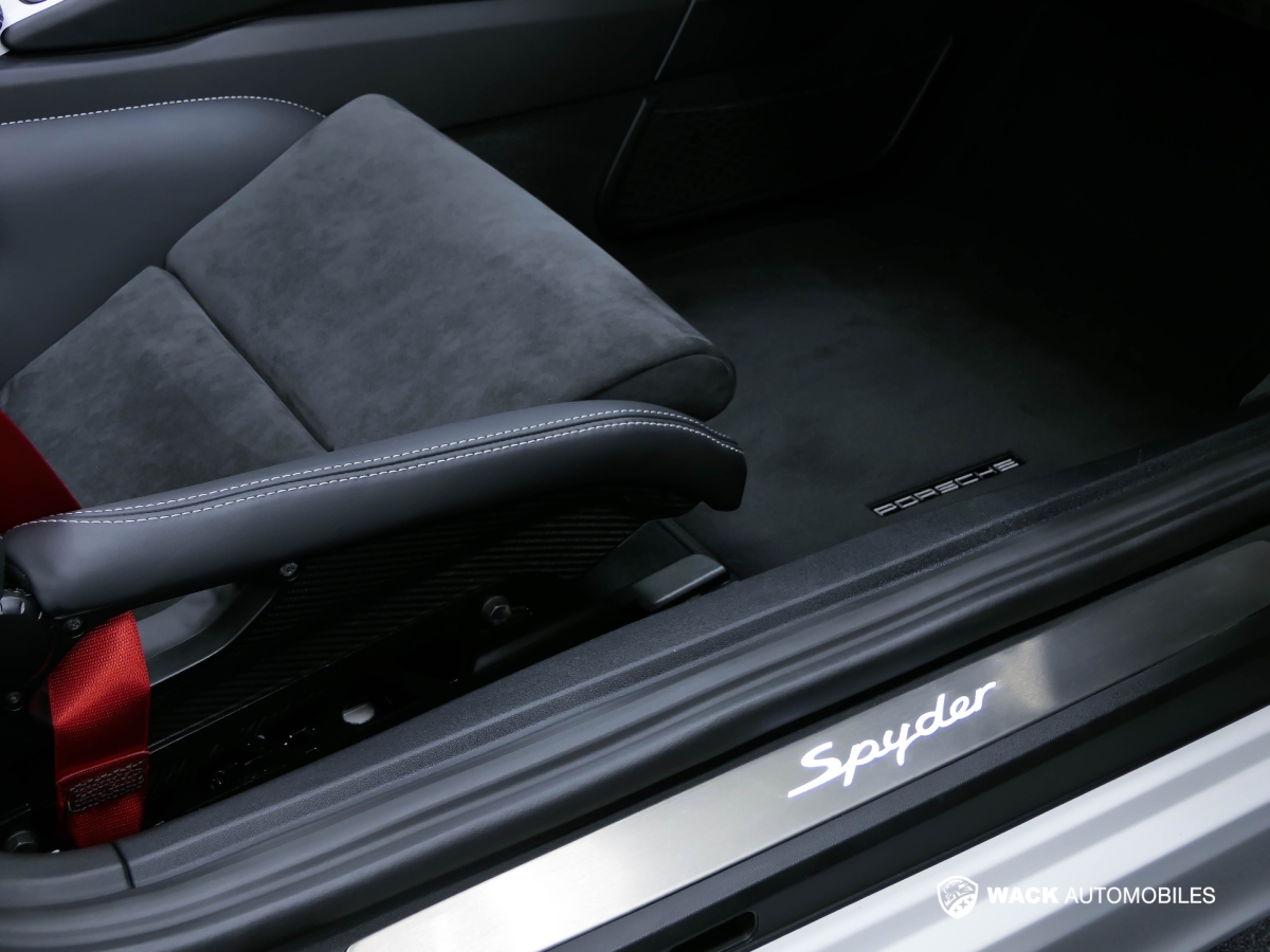 PORSCHE BOXSTER SPYDER BOXSTER 981 SPYDER 3.8L 375 CV