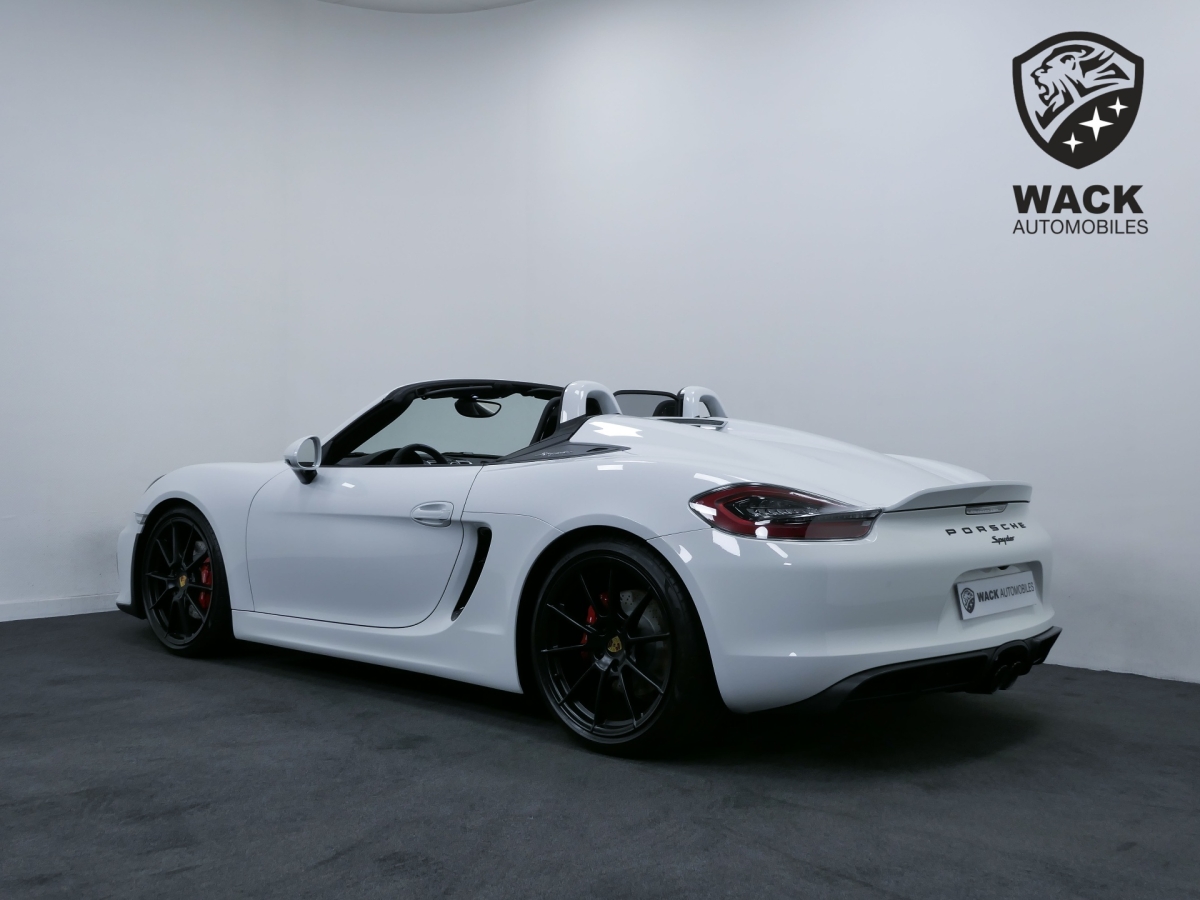 PORSCHE BOXSTER SPYDER BOXSTER 981 SPYDER 3.8L 375 CV