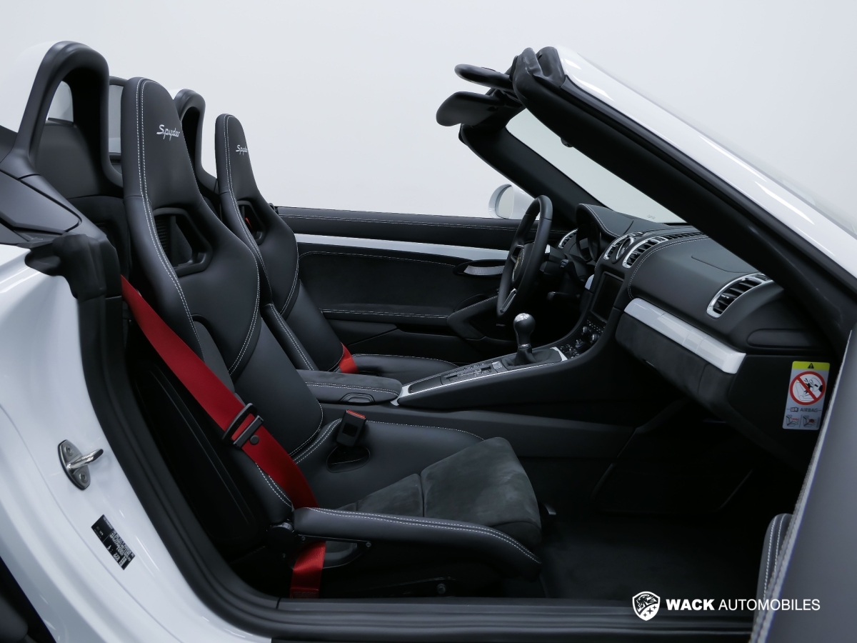 PORSCHE BOXSTER SPYDER BOXSTER 981 SPYDER 3.8L 375 CV