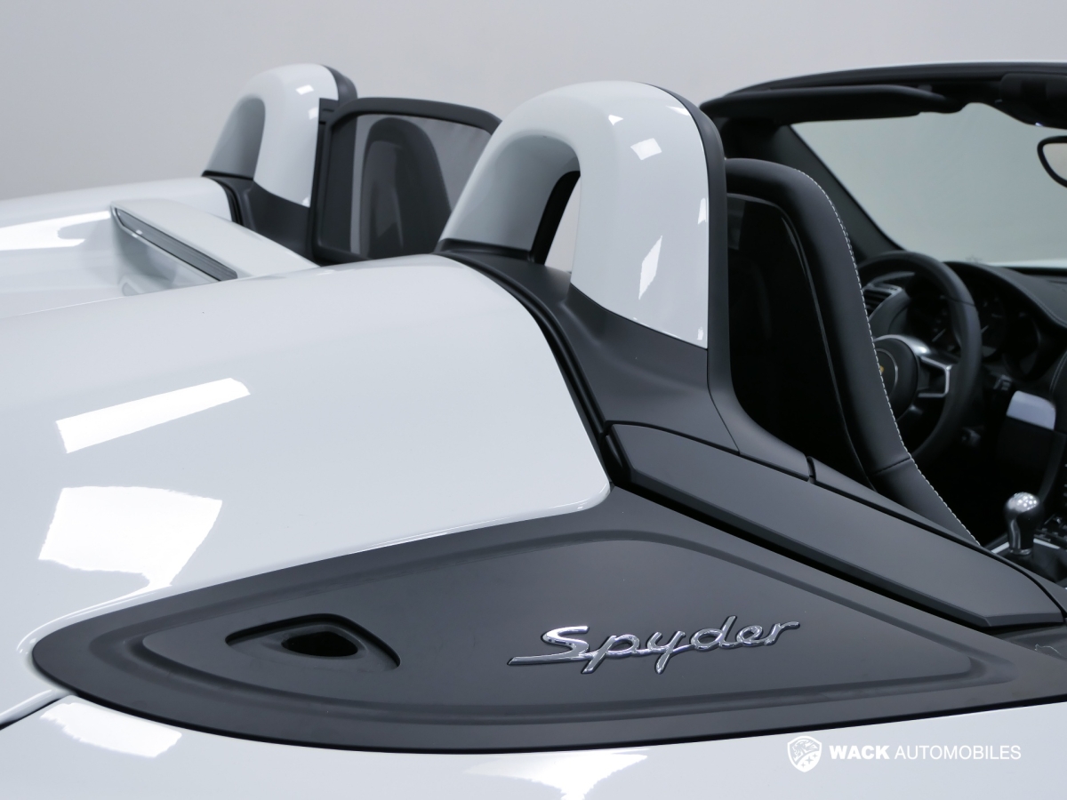 PORSCHE BOXSTER SPYDER BOXSTER 981 SPYDER 3.8L 375 CV
