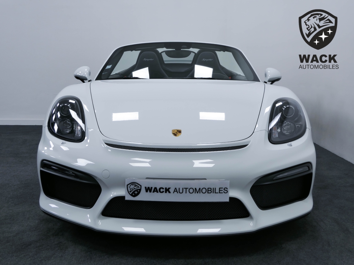 PORSCHE BOXSTER SPYDER BOXSTER 981 SPYDER 3.8L 375 CV