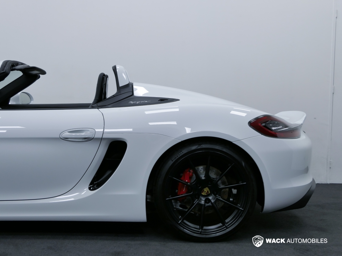 PORSCHE BOXSTER SPYDER BOXSTER 981 SPYDER 3.8L 375 CV