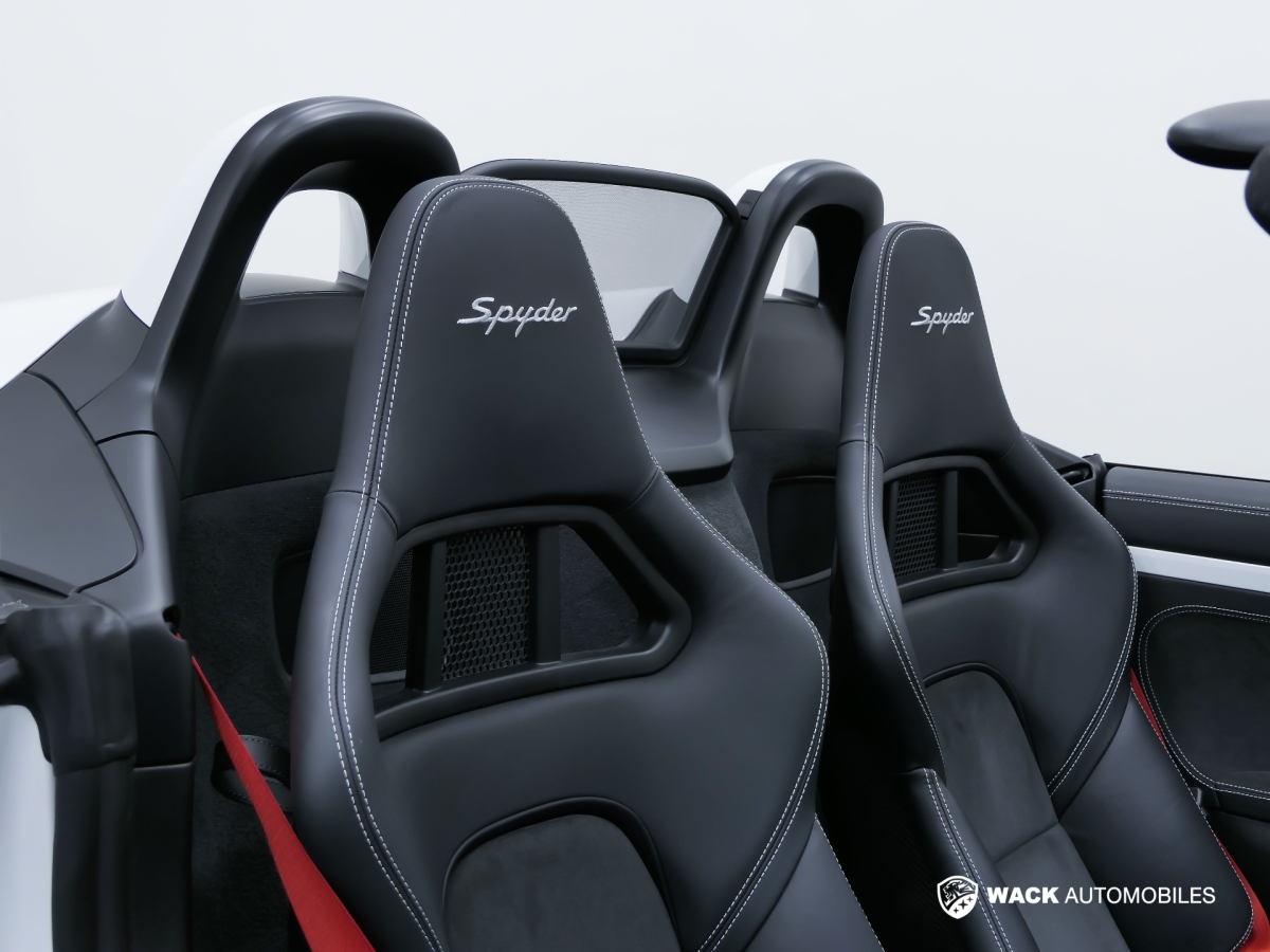 PORSCHE BOXSTER SPYDER BOXSTER 981 SPYDER 3.8L 375 CV