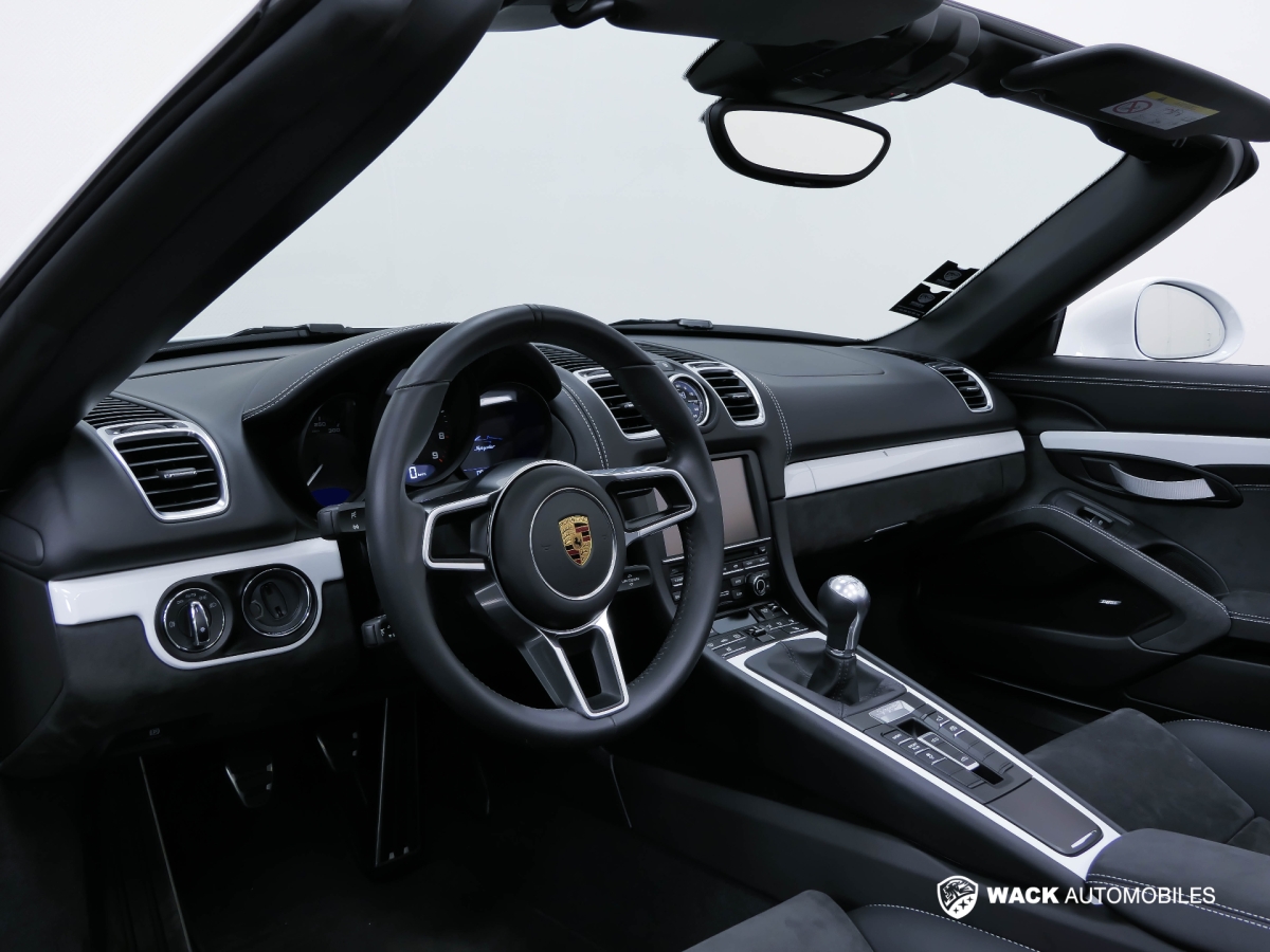 PORSCHE BOXSTER SPYDER BOXSTER 981 SPYDER 3.8L 375 CV