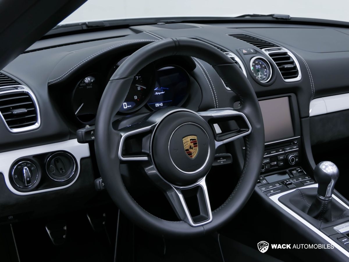 PORSCHE BOXSTER SPYDER BOXSTER 981 SPYDER 3.8L 375 CV