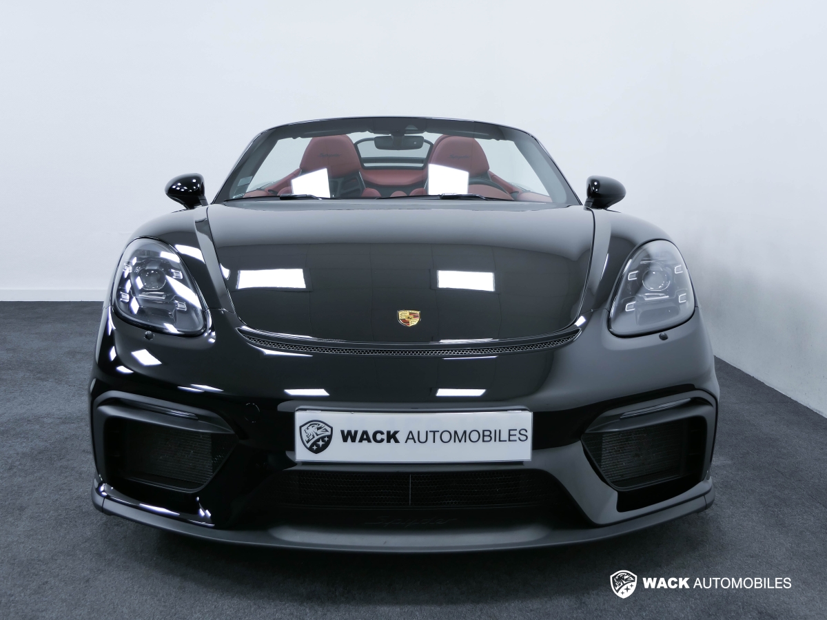 PORSCHE 718 SPYDER 4.0 L 420 CV BOITE MÉCANIQUE 