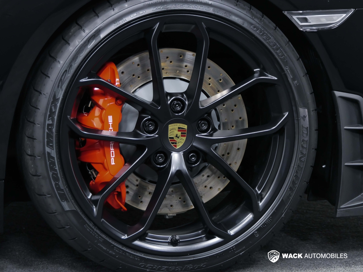 PORSCHE 718 SPYDER 4.0 L 420 CV BOITE MÉCANIQUE 