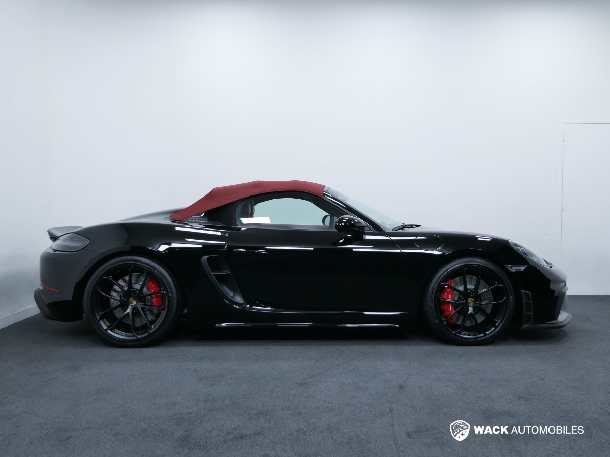 PORSCHE 718 SPYDER 4.0 L 420 CV BOITE MÉCANIQUE 