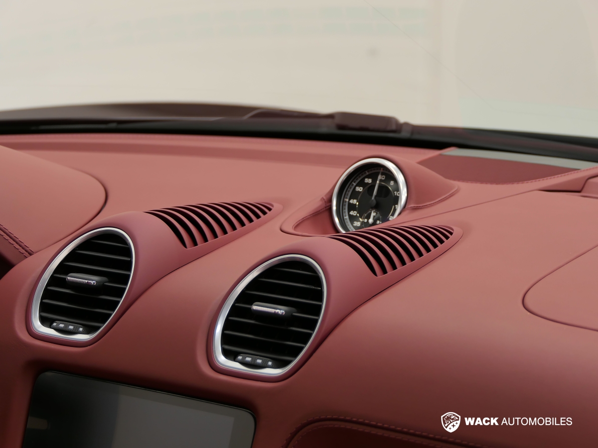 PORSCHE 718 SPYDER 4.0 L 420 CV BOITE MÉCANIQUE 