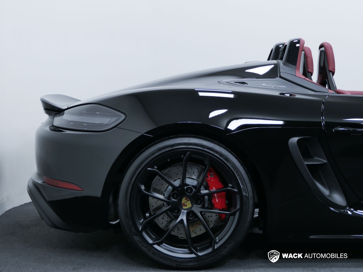 PORSCHE 718 SPYDER 4.0 L 420 CV BOITE MÉCANIQUE 