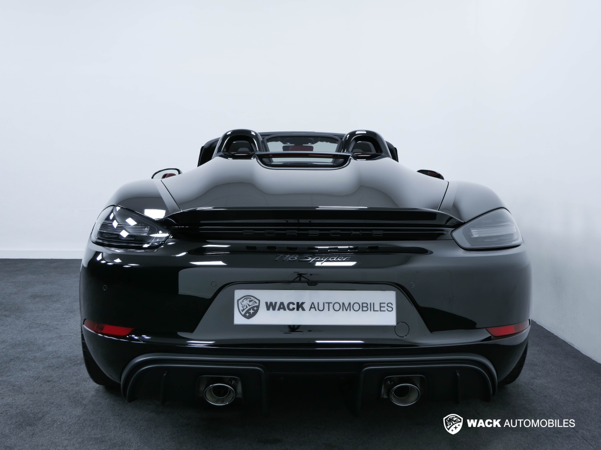 PORSCHE 718 SPYDER 4.0 L 420 CV BOITE MÉCANIQUE 