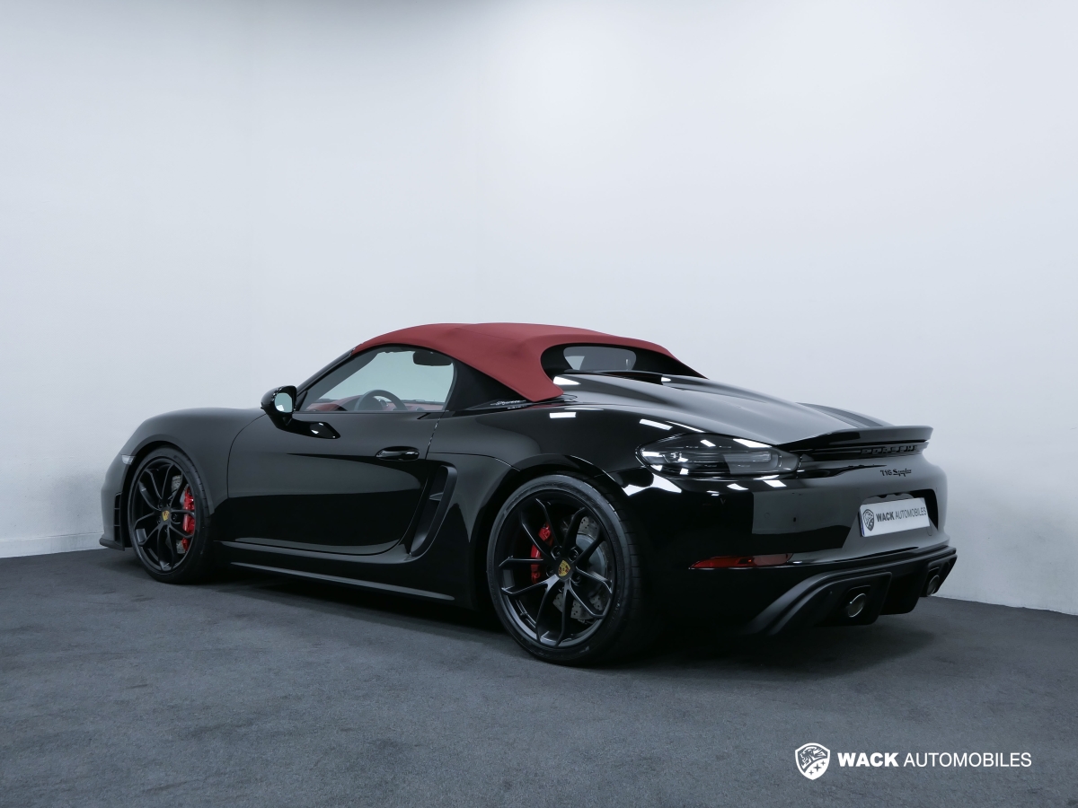 PORSCHE 718 SPYDER 4.0 L 420 CV BOITE MÉCANIQUE 
