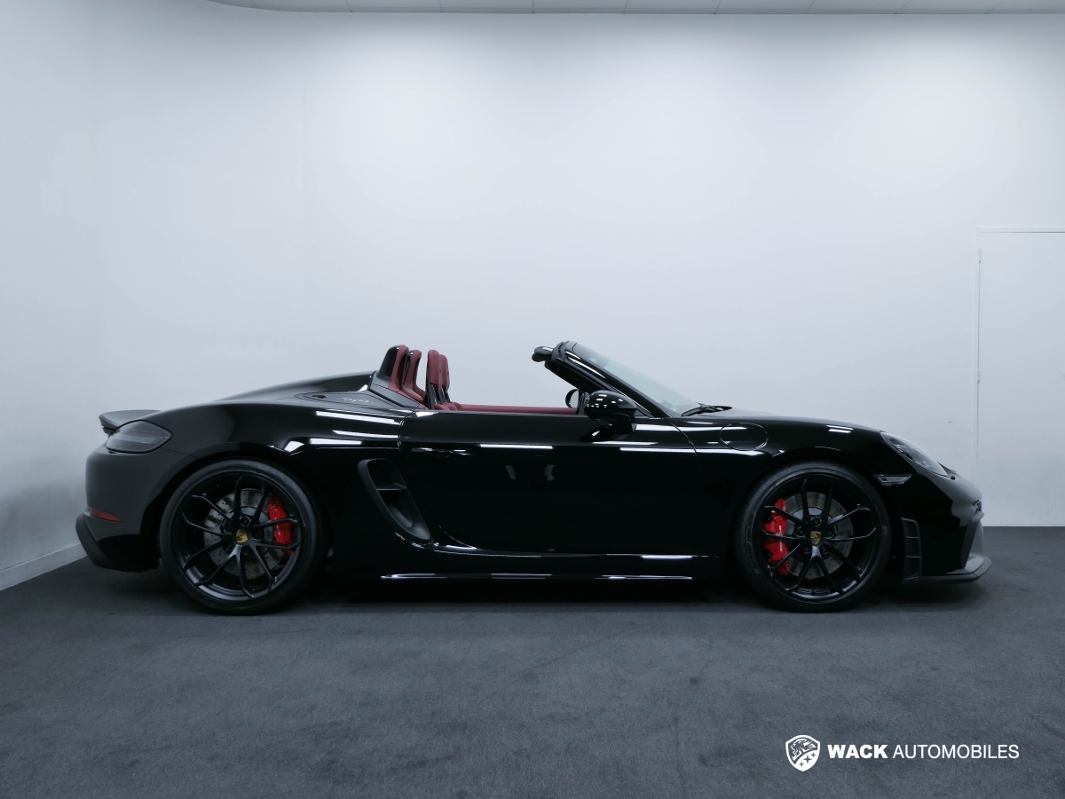 PORSCHE 718 SPYDER 4.0 L 420 CV BOITE MÉCANIQUE 