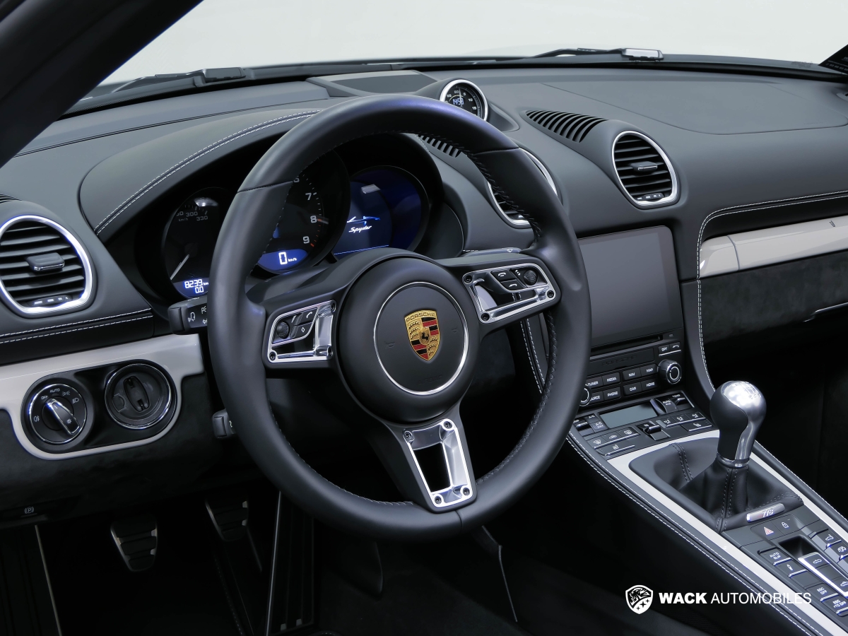 PORSCHE 718 SPYDER 718 SPYDER 4.0L 420 CV BOITE MANUELLE 