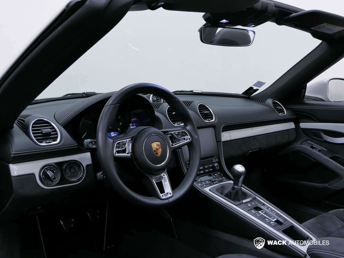 PORSCHE 718 SPYDER 718 SPYDER 4.0L 420 CV BOITE MANUELLE 