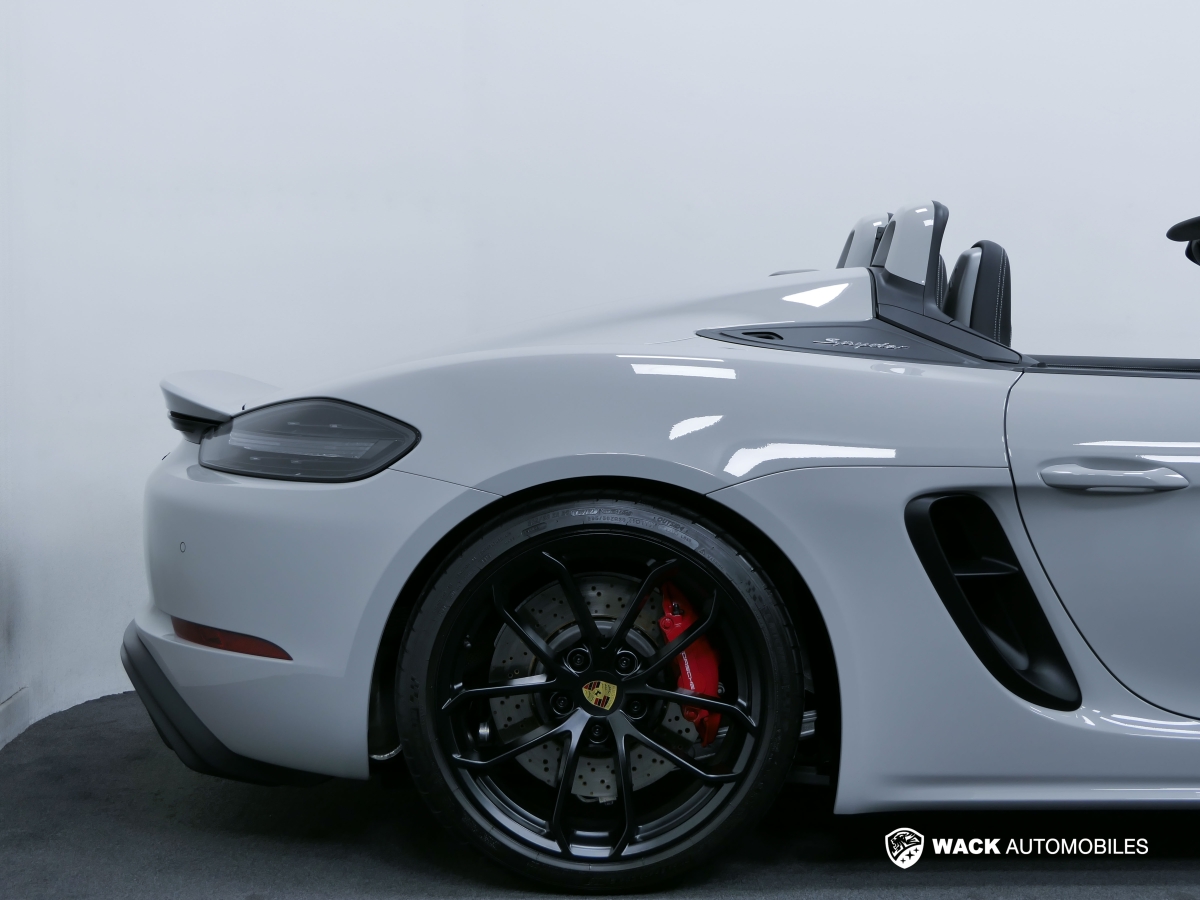 PORSCHE 718 SPYDER 718 SPYDER 4.0L 420 CV BOITE MANUELLE 