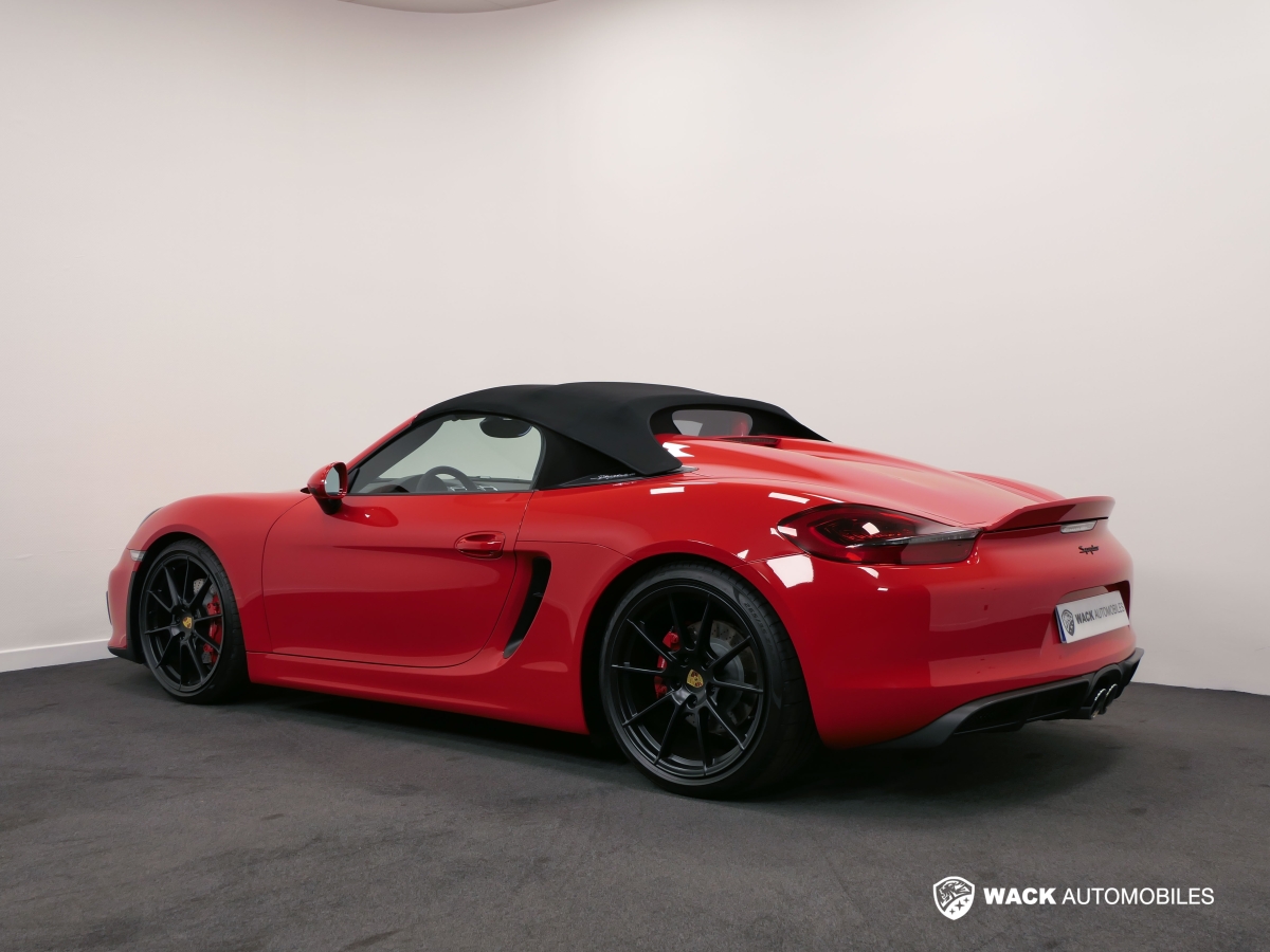 PORSCHE BOXSTER SPYDER BOXSTER 981 SPYDER 3.8L 375 CV
