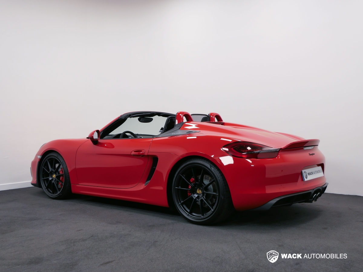 PORSCHE BOXSTER SPYDER BOXSTER 981 SPYDER 3.8L 375 CV