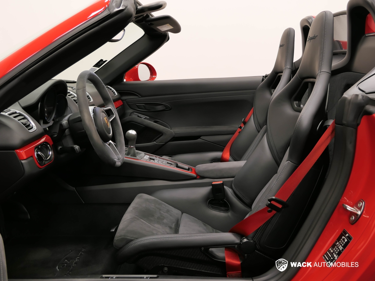 PORSCHE BOXSTER SPYDER BOXSTER 981 SPYDER 3.8L 375 CV