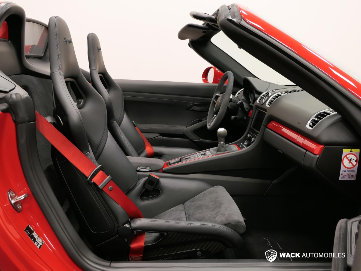PORSCHE BOXSTER SPYDER BOXSTER 981 SPYDER 3.8L 375 CV