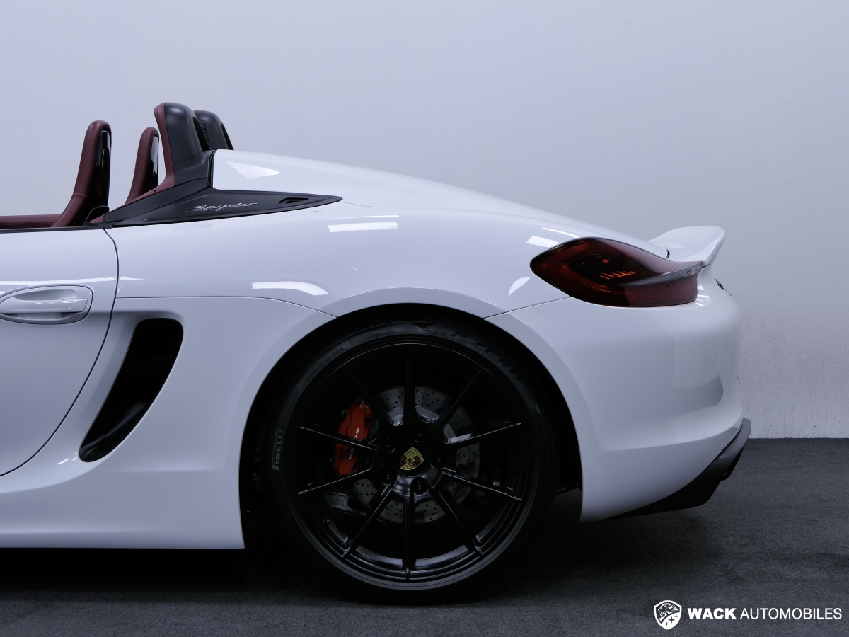 PORSCHE BOXSTER SPYDER BOXSTER 981 SPYDER 3.8L 375 CV