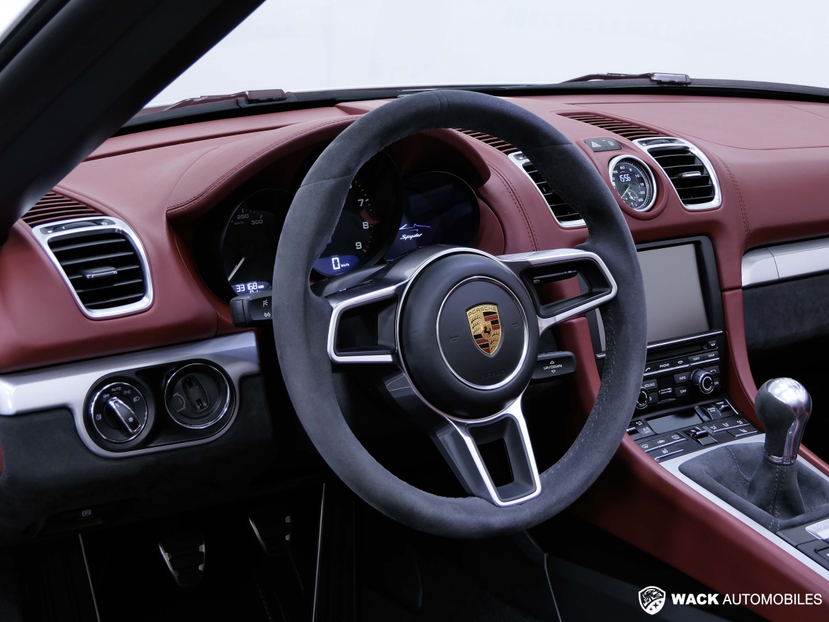 PORSCHE BOXSTER SPYDER BOXSTER 981 SPYDER 3.8L 375 CV