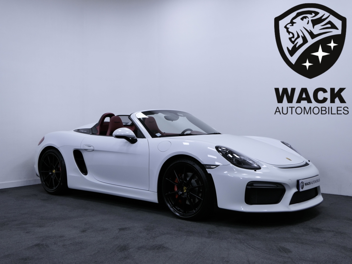 PORSCHE BOXSTER SPYDER BOXSTER 981 SPYDER 3.8L 375 CV