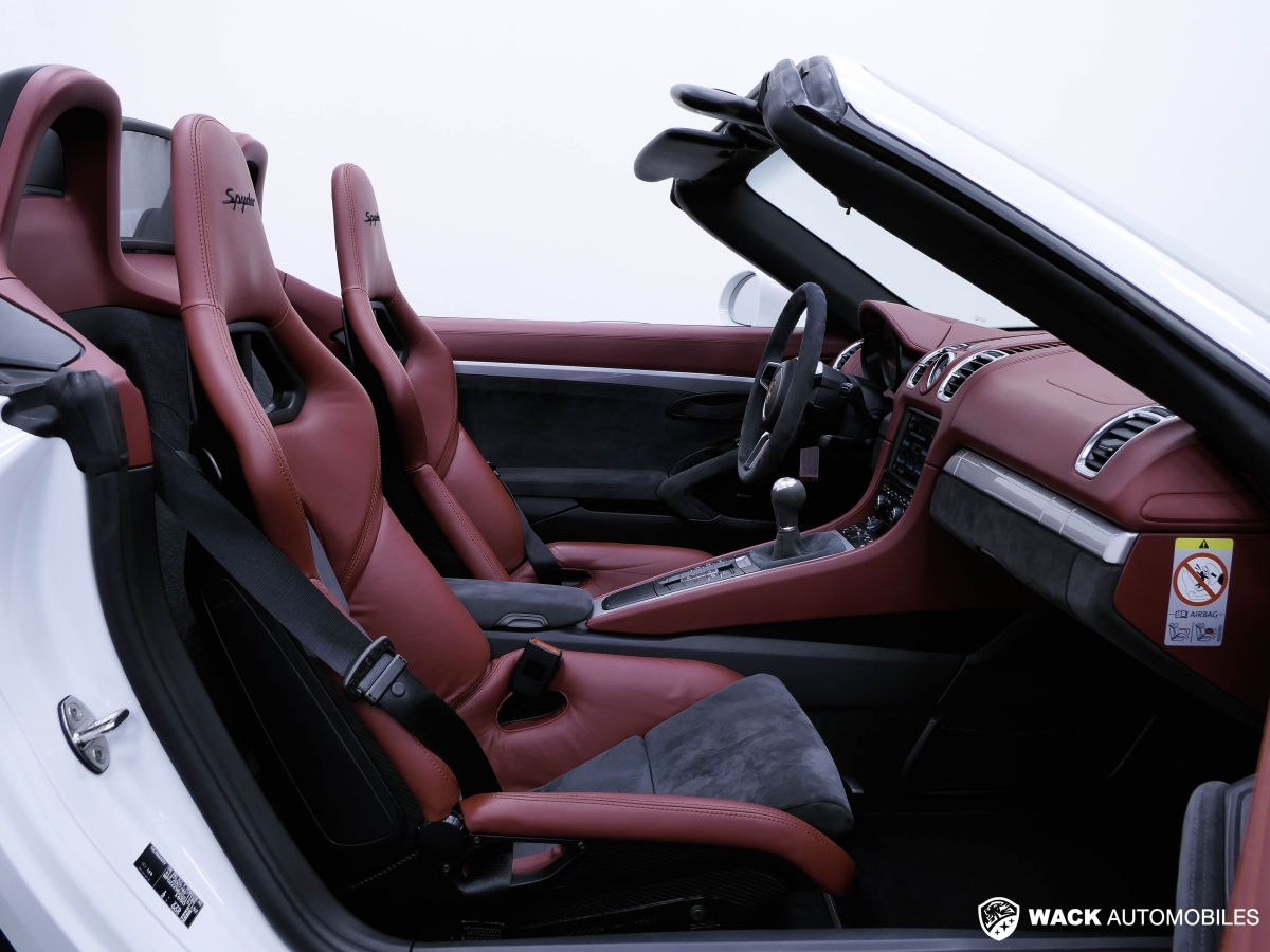 PORSCHE BOXSTER SPYDER BOXSTER 981 SPYDER 3.8L 375 CV