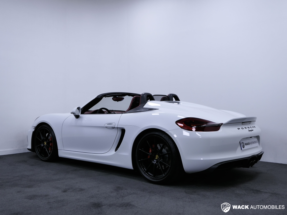 PORSCHE BOXSTER SPYDER BOXSTER 981 SPYDER 3.8L 375 CV