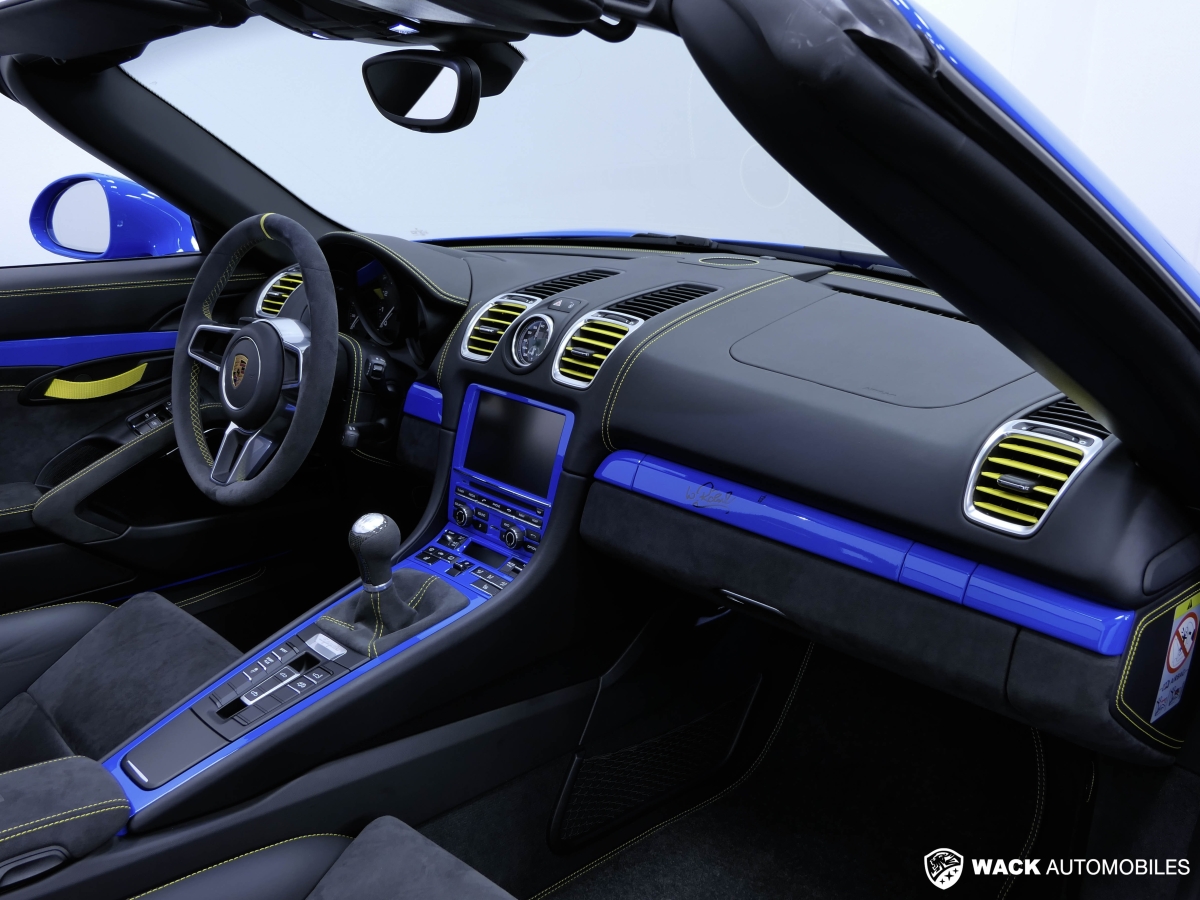 PORSCHE BOXSTER SPYDER BOXSTER 981 SPYDER 3.8L 375 CV