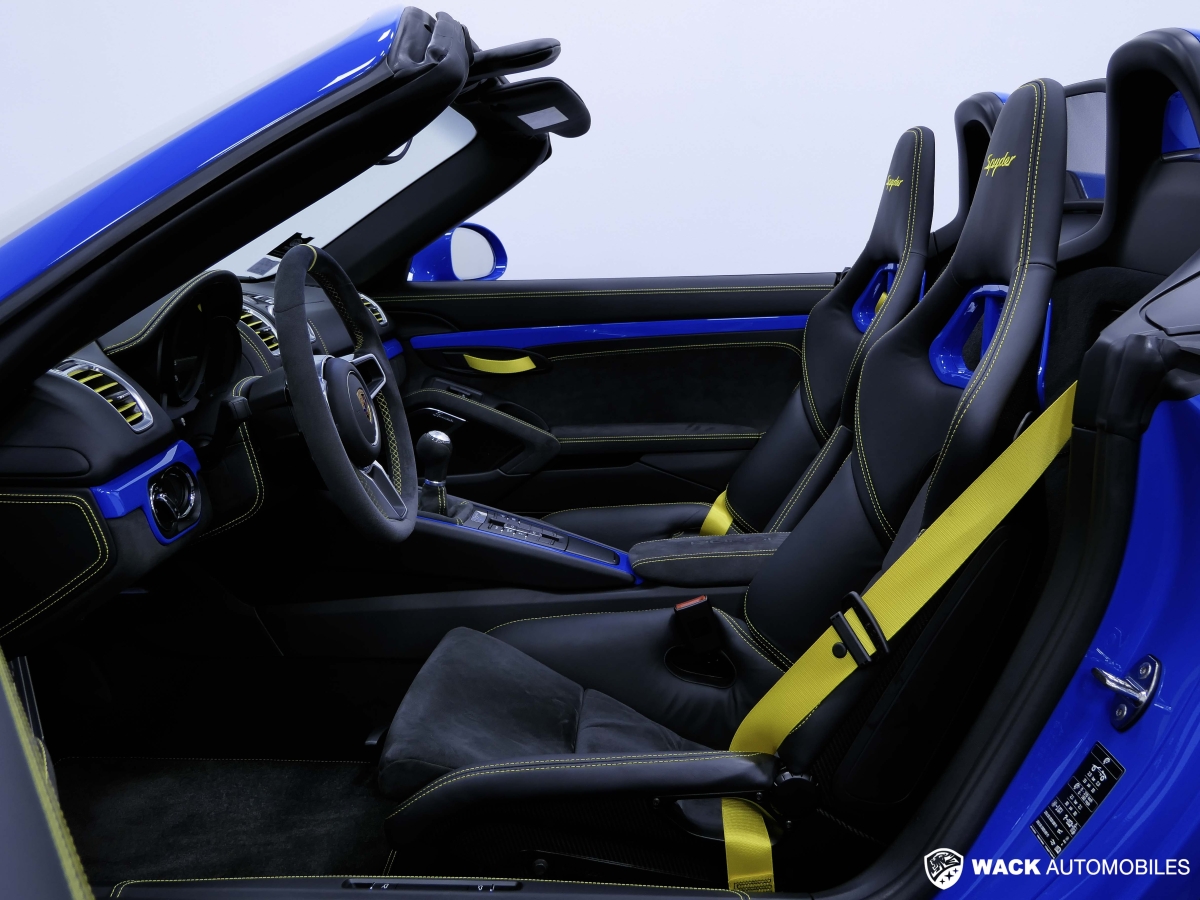 PORSCHE BOXSTER SPYDER BOXSTER 981 SPYDER 3.8L 375 CV