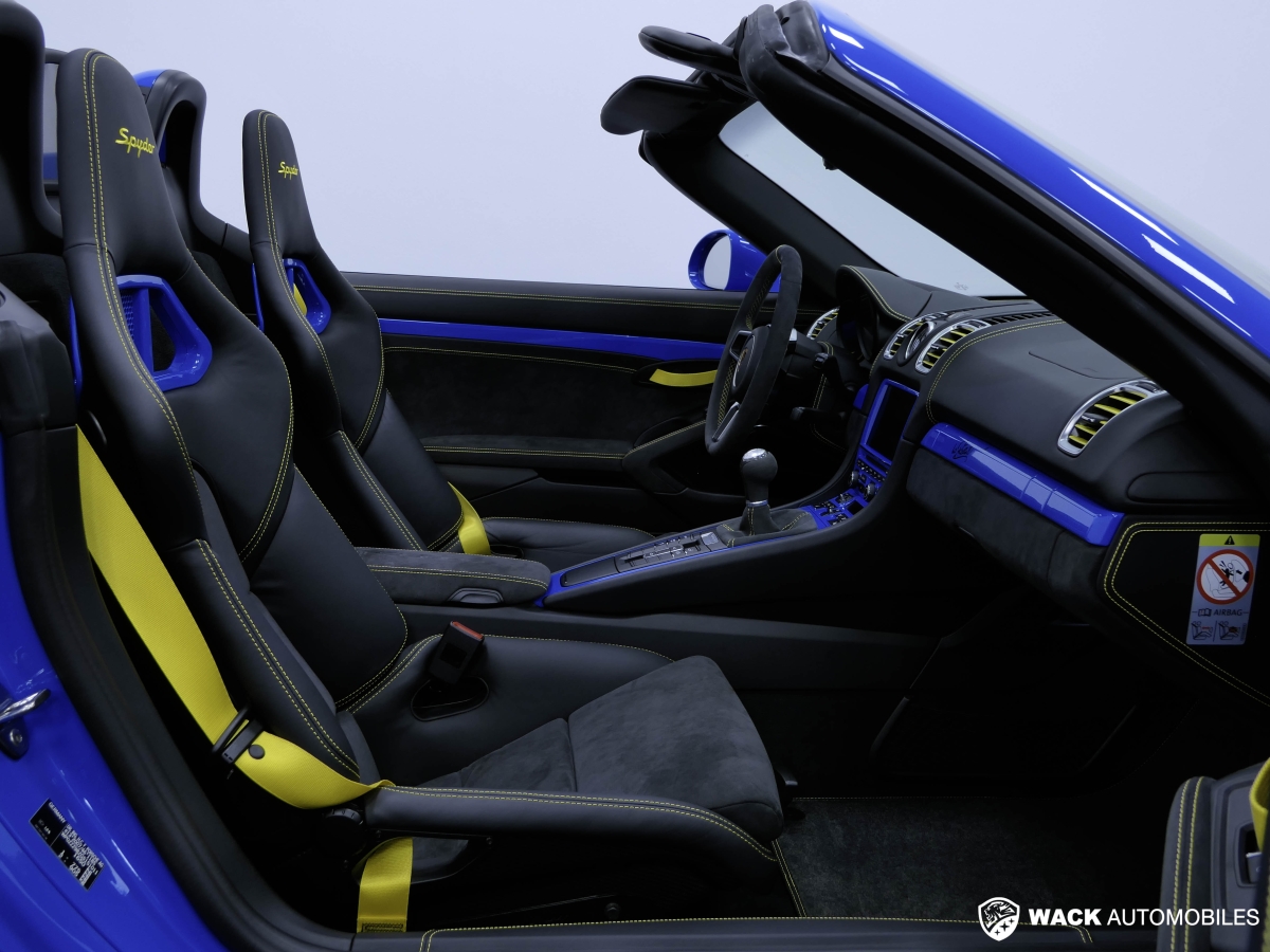 PORSCHE BOXSTER SPYDER BOXSTER 981 SPYDER 3.8L 375 CV 