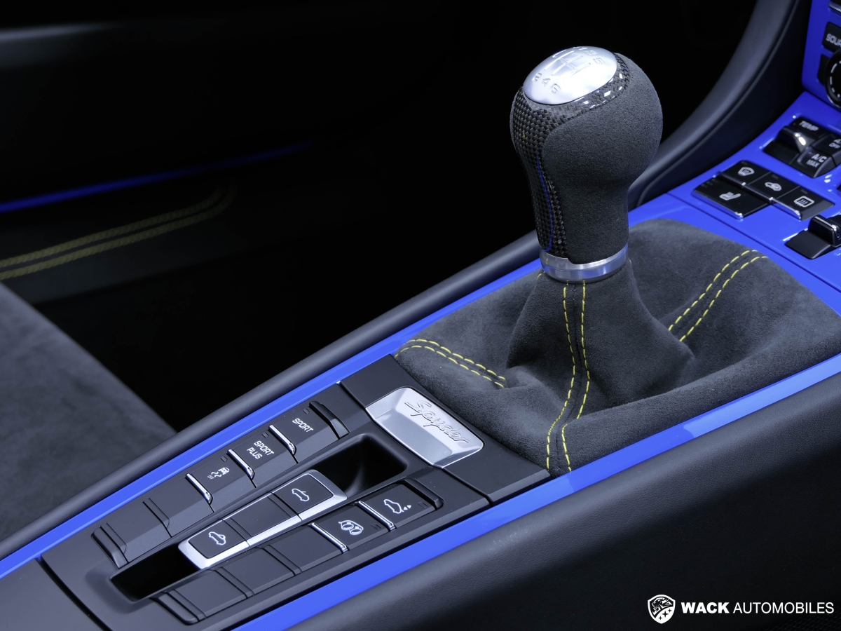 PORSCHE BOXSTER SPYDER BOXSTER 981 SPYDER 3.8L 375 CV 