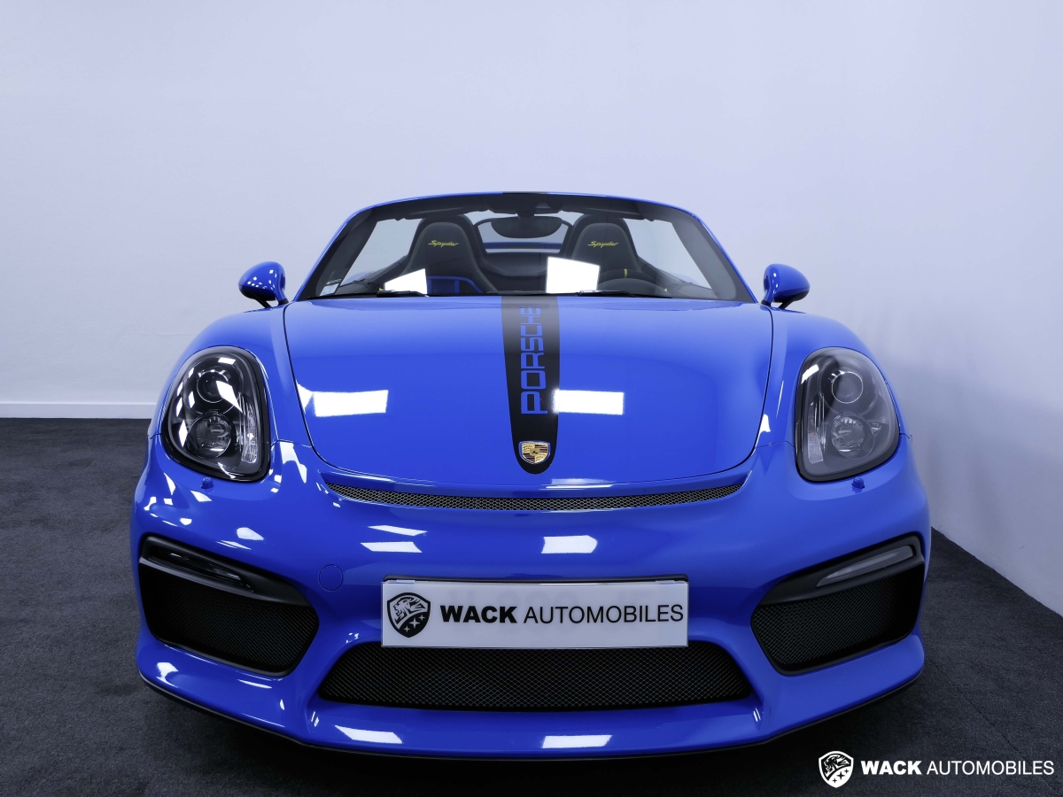 PORSCHE BOXSTER SPYDER BOXSTER 981 SPYDER 3.8L 375 CV 