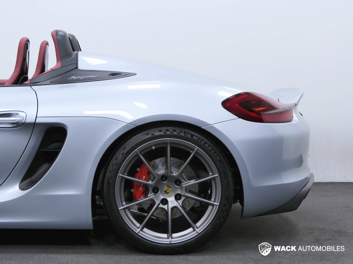 PORSCHE BOXSTER SPYDER SPYDER 981 3.8L 375 CV 