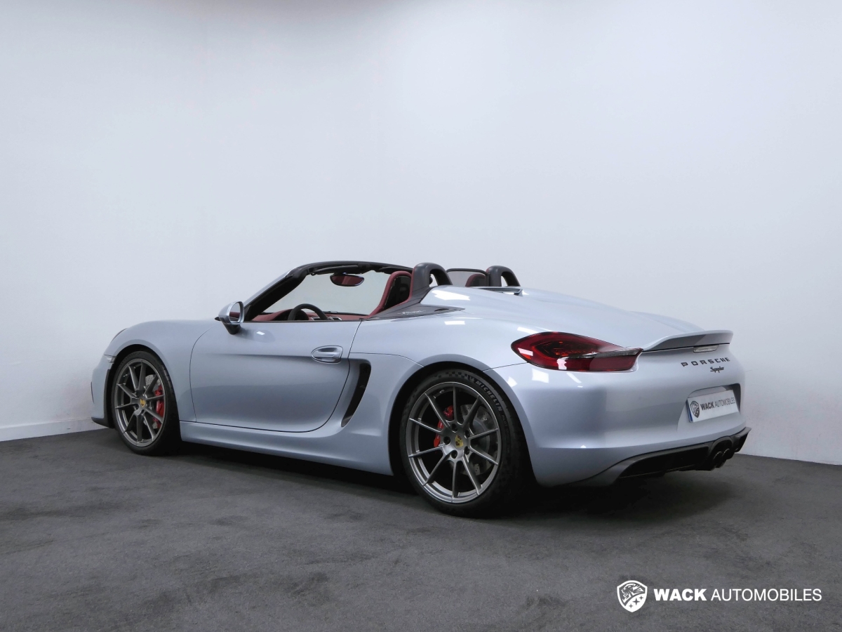 PORSCHE BOXSTER SPYDER SPYDER 981 3.8L 375 CV 