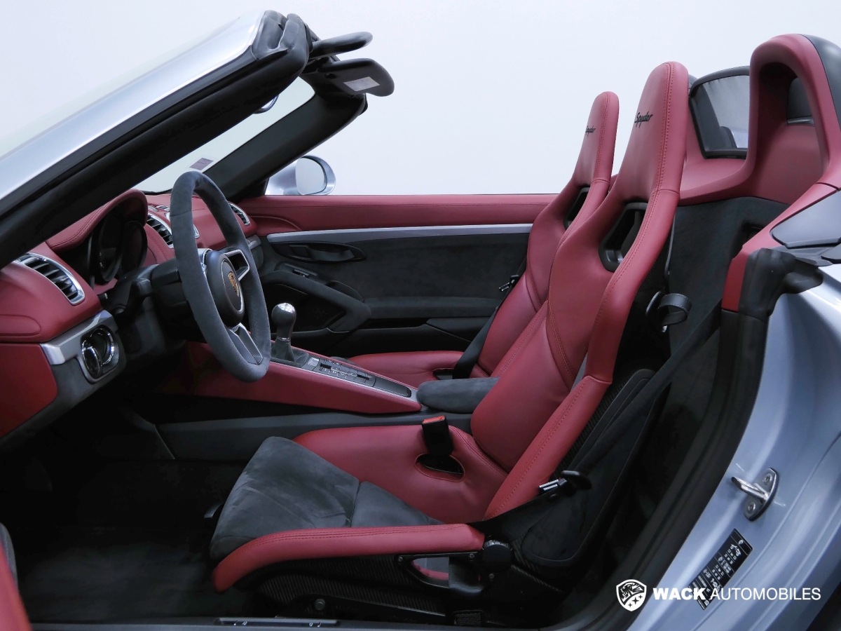 PORSCHE BOXSTER SPYDER SPYDER 981 3.8L 375 CV 