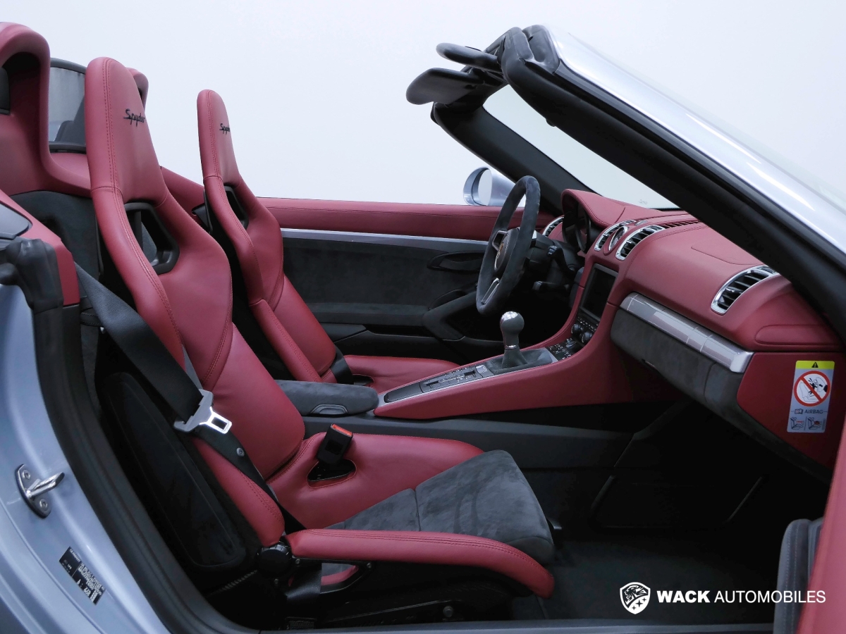 PORSCHE BOXSTER SPYDER SPYDER 981 3.8L 375 CV 