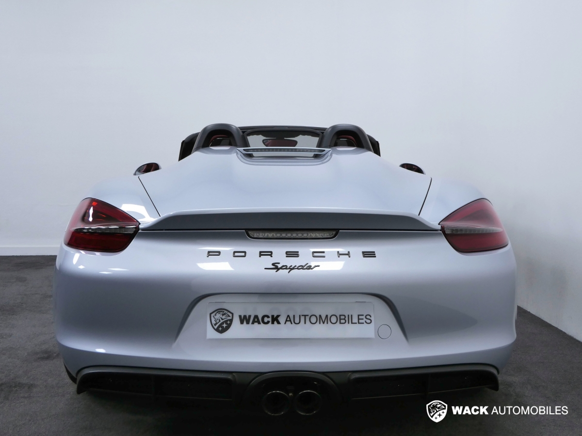 PORSCHE BOXSTER SPYDER SPYDER 981 3.8L 375 CV 