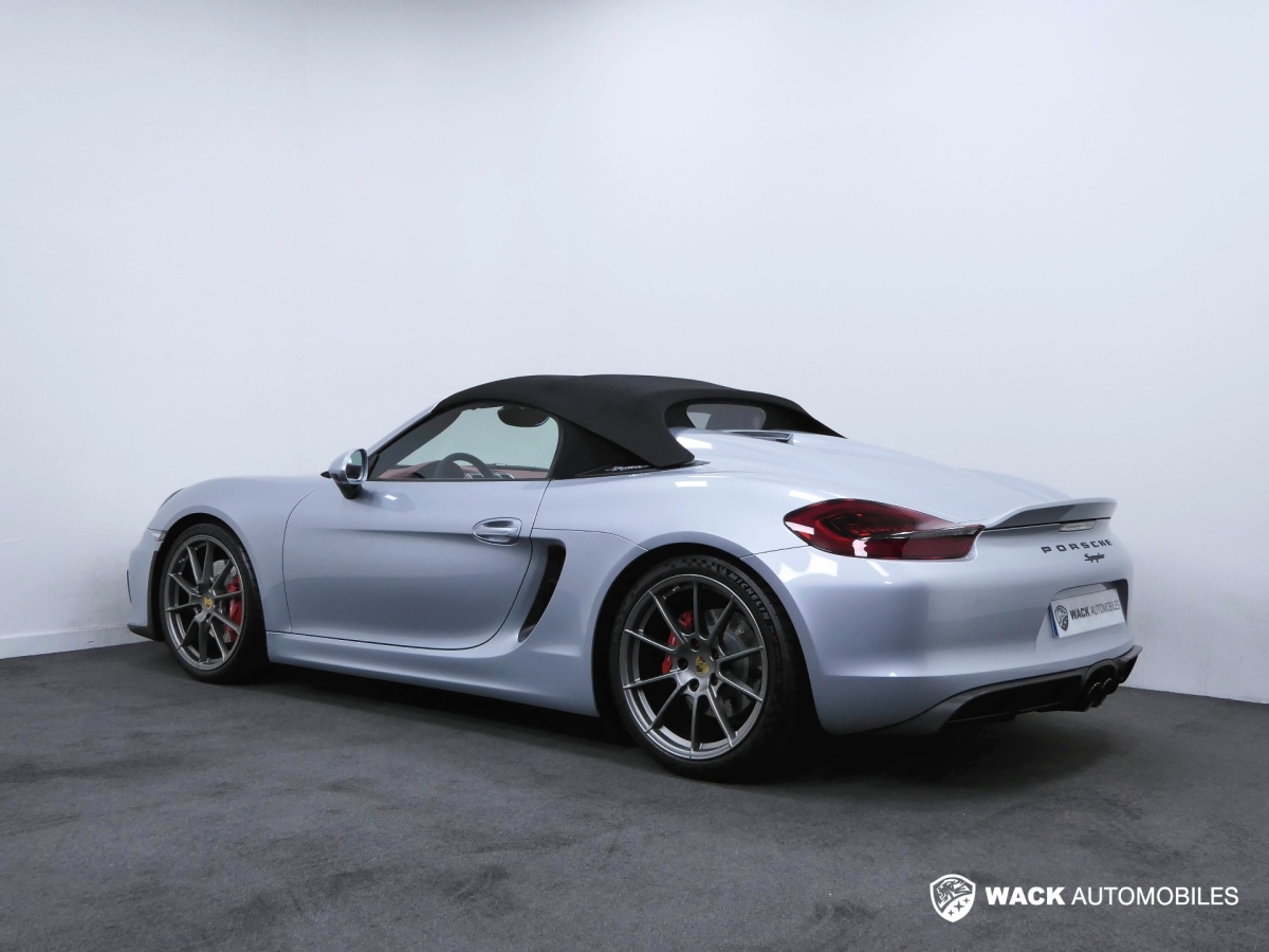 PORSCHE BOXSTER SPYDER SPYDER 981 3.8L 375 CV 