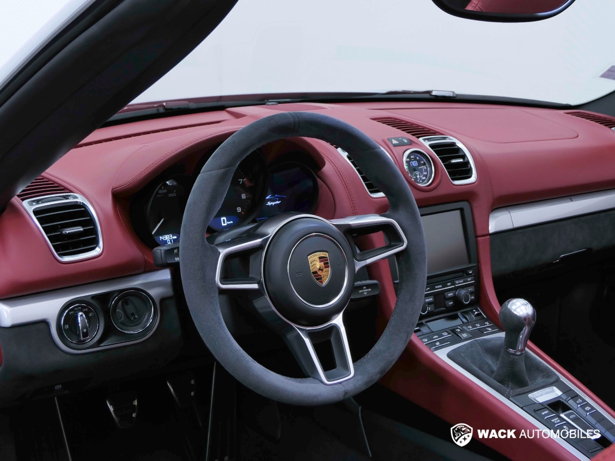 PORSCHE BOXSTER SPYDER SPYDER 981 3.8L 375 CV 