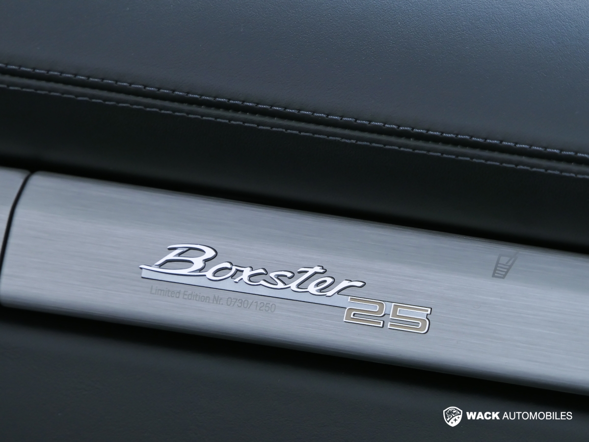 PORSCHE 718 BOXSTER 718 BOXSTER 4.0L 400 CV PDK ÉDITION 25 ANS 