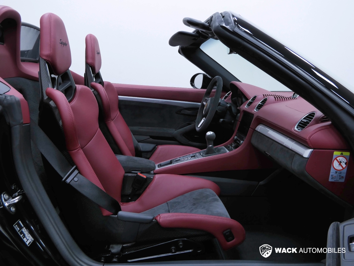 PORSCHE 718 SPYDER SPYDER 718 4.0L 420 CV BVM 