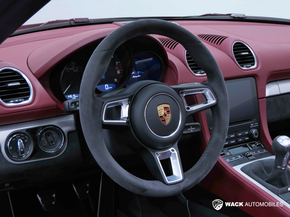 PORSCHE 718 SPYDER SPYDER 718 4.0L 420 CV BVM 