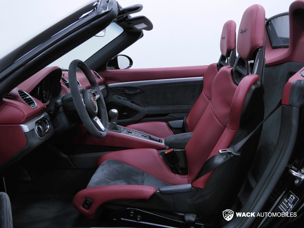 PORSCHE 718 SPYDER SPYDER 718 4.0L 420 CV BVM 