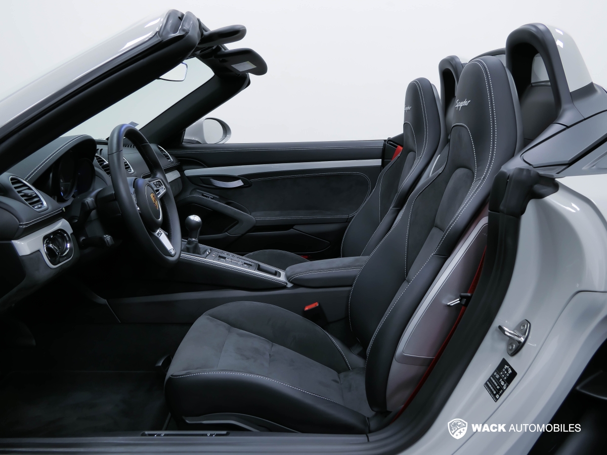 PORSCHE 718 SPYDER 718 SPYDER 4.0L 420 CV BOITE MANUELLE